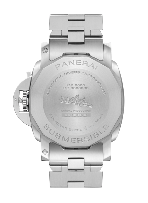 PANERAI サブマーシブル 44mm スティール ブラック文字盤 ブレスレット PAM01756