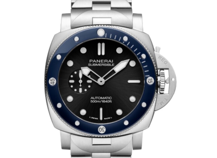PANERAI サブマーシブル 44mm スティール ブラック文字盤 ブレスレット PAM01756