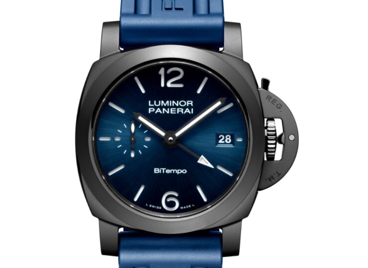 PANERAI ルミノール GMT チェラミカ 40mm セラミック ブルー文字盤 PAM01783