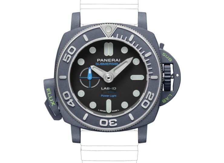 PANERAI サブマーシブル イーラックス ラボID 49mm Ti-セラミテック™ PAM01800