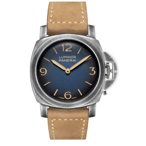 ルミノール ヴェンティチンクエ 44mm スティール ブルー文字盤