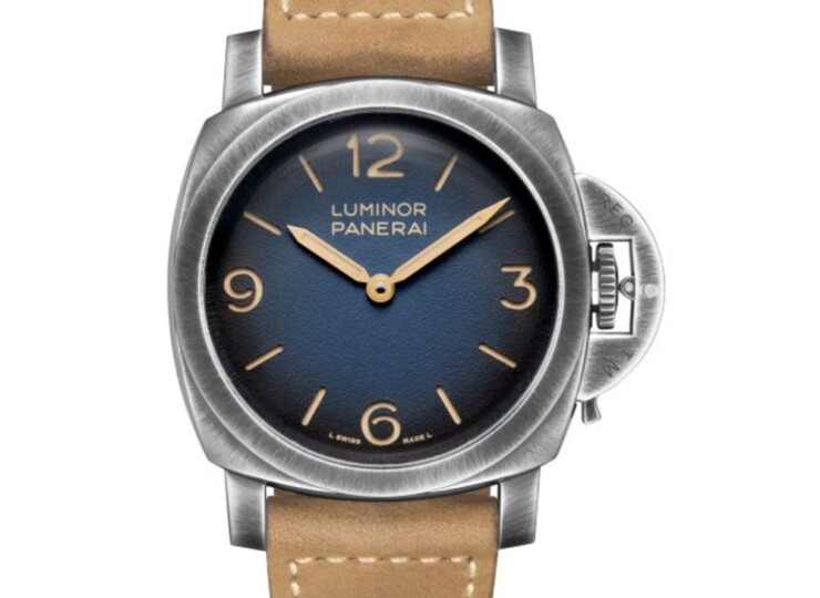 PANERAI ルミノール ヴェンティチンクエ 44mm スティール ブルー文字盤 PAM02025