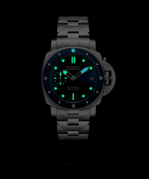 PANERAI サブマーシブル 42mm スティール ブルー文字盤 PAM02068