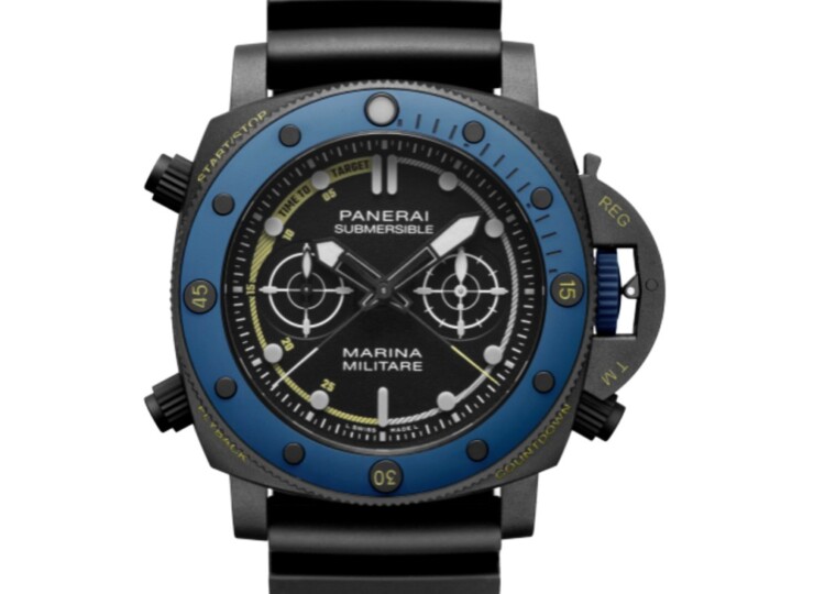 PANERAI サブマーシブル マリーナ ミリターレ フォルツェ スペチャーリ 47mm チタン ブラック文字盤 PAM02239