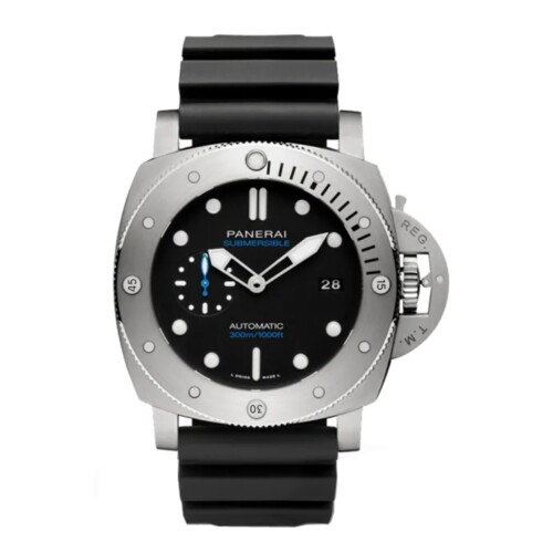 サブマーシブル 47mm チタン ブラック文字盤