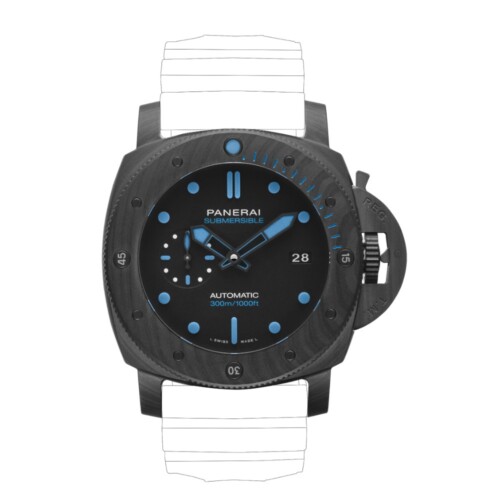 サブマーシブル カーボテック™ 47mm ブラック文字盤