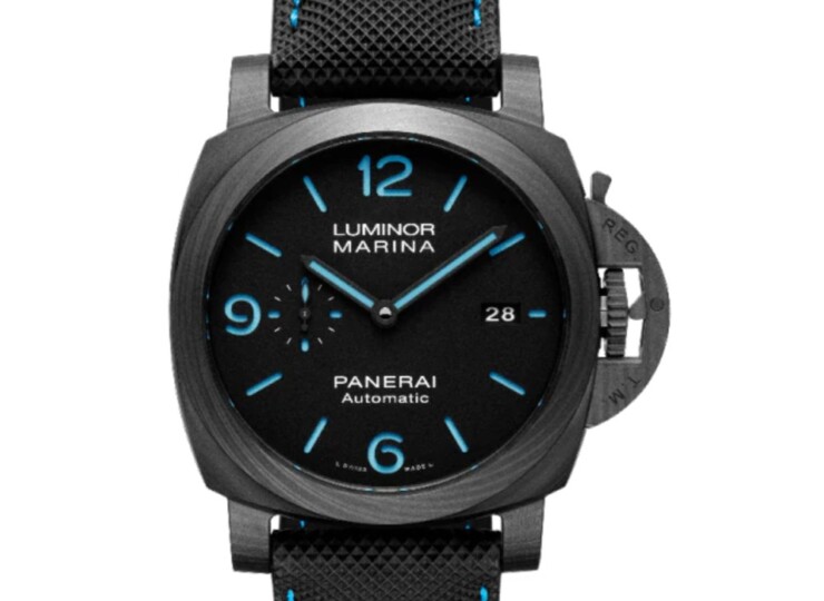 PANERAI ルミノール マリーナ 44mm カーボテック™ ブラック文字盤 テキスタイル・ストラップ PAM02661