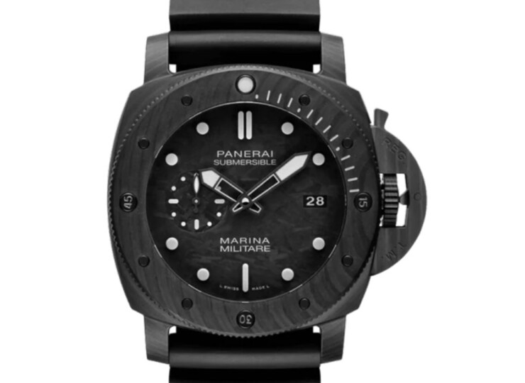 PANERAI サブマーシブル マリーナ ミリターレ 47mm カーボテック™ ブラック文字盤 PAM02979