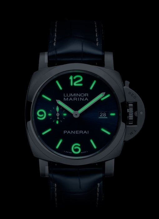 PANERAI ルミノール マリーナ 44mm スティール ブルー文字盤 PAM03313