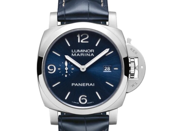 PANERAI ルミノール マリーナ 44mm スティール ブルー文字盤 PAM03313