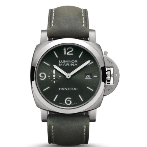 ルミノール マリーナ 44mm チタン グリーン文字盤