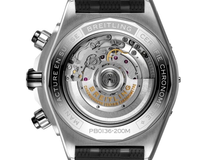 BREITLING スーパー クロノマット B01 44 アイスブルー文字盤 PB0136251C1S1