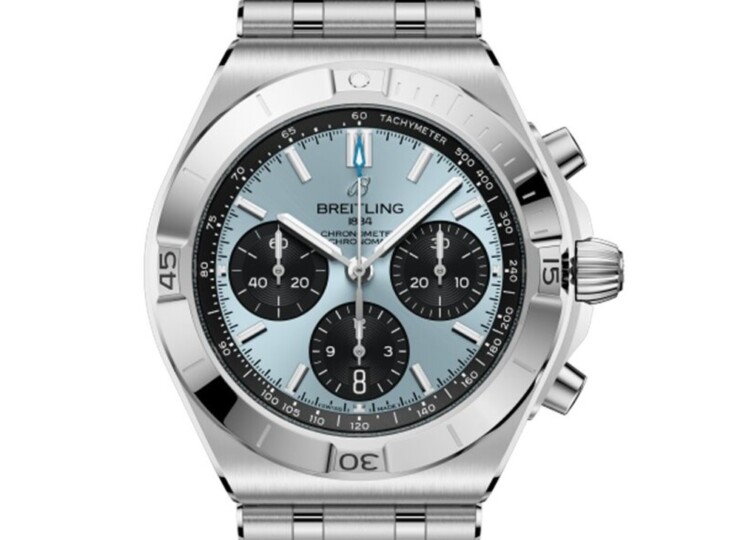 BREITLING クロノマット B01クロノグラフ42 アイスブルー文字盤 PB0158101C1A1