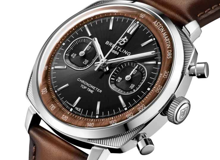 BREITLING トップタイム B01 41 トリビュート トゥ アストンマーティン DB5 ブラック文字盤 ステンレススティール & プラチナ PB0178121B1X1
