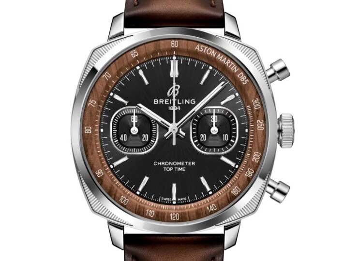 BREITLING トップタイム B01 41 トリビュート トゥ アストンマーティン DB5 ブラック文字盤 ステンレススティール & プラチナ PB0178121B1X1