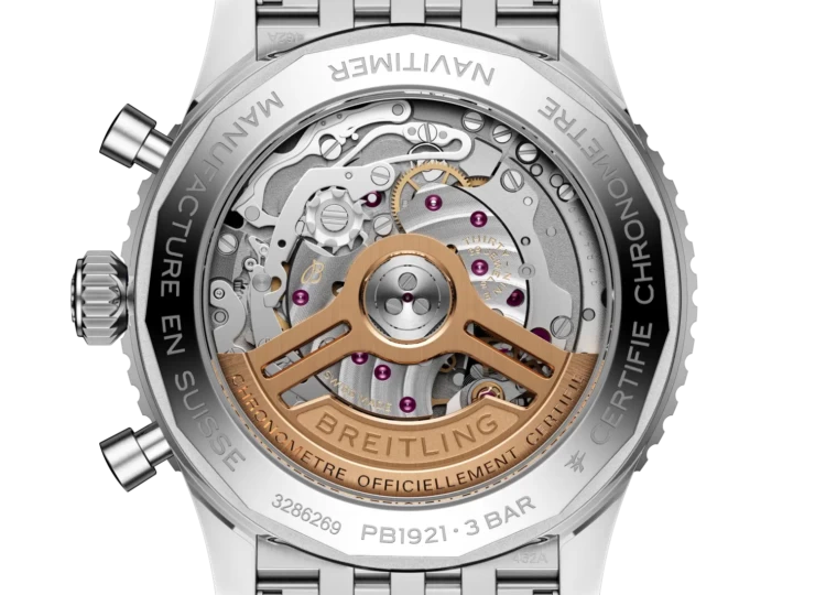 BREITLING ナビタイマー B19 クロノグラフ 43 パーペチュアルカレンダー アンスラサイト文字盤 ブレスレット PB1921251B1A1