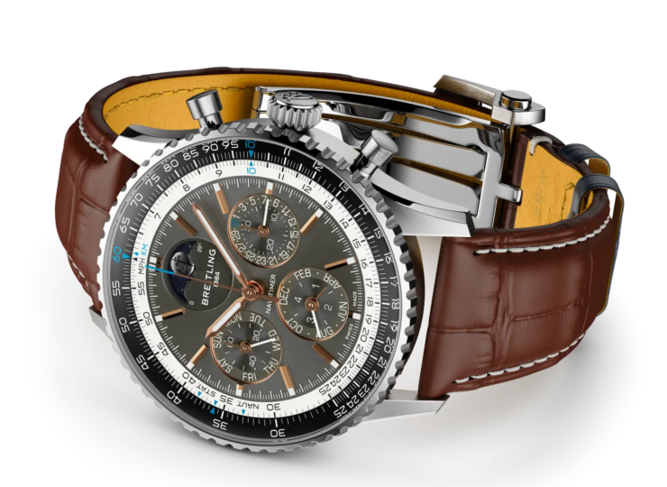 BREITLING ナビタイマー B19 クロノグラフ 43 パーペチュアルカレンダー アンスラサイト文字盤 PB1921251B1P1