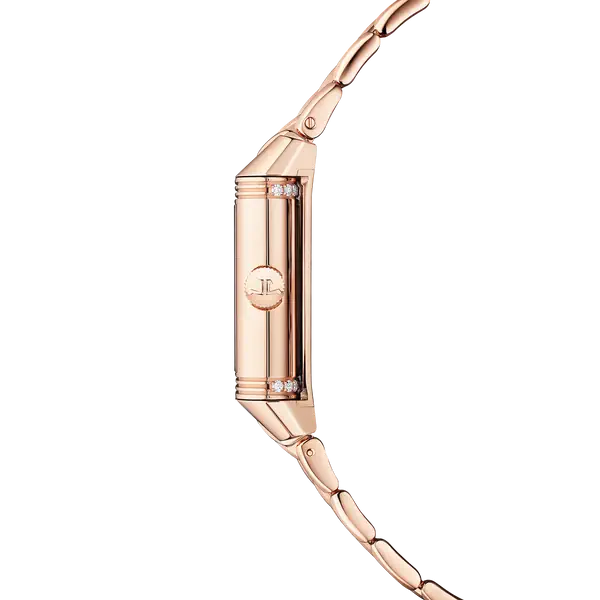 JAEGER-LECOULTRE レベルソ・クラシック・デュエット 34.2×21mm シルバーグレー文字盤 ピンクゴールド Q2662143