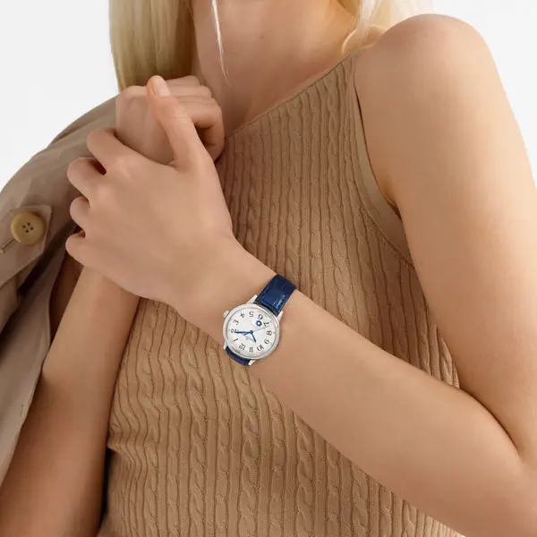 JAEGER-LECOULTRE ランデヴー・クラシック・ナイト&デイ 34mm シルバーグレー文字盤 Q3448411