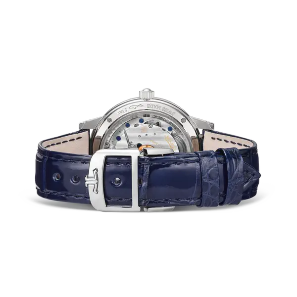 JAEGER-LECOULTRE ランデヴー・クラシック・ナイト&デイ 34mm シルバーグレー文字盤 ダイヤモンド・ベゼル Q3448431