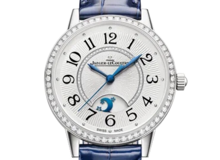 JAEGER-LECOULTRE ランデヴー・クラシック・ナイト&デイ 34mm シルバーグレー文字盤 ダイヤモンド・ベゼル Q3448431