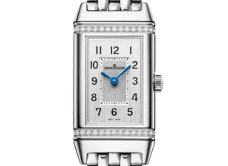 Jaeger-LeCoultre レベルソ・クラシック・モノフェイス・オリジン 32.5×16.3mm シルバーグレー文字盤 ダイヤモンド Q3878160