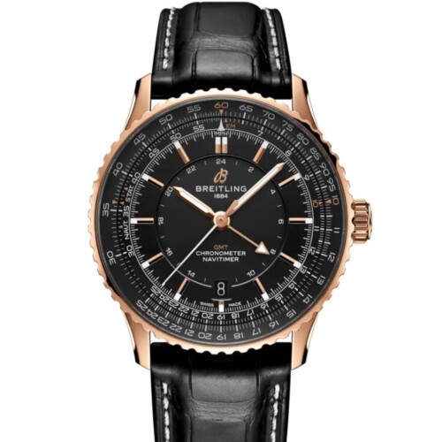 ナビタイマー オートマチック GMT 41 ジャパン リミテッド ブラック文字盤