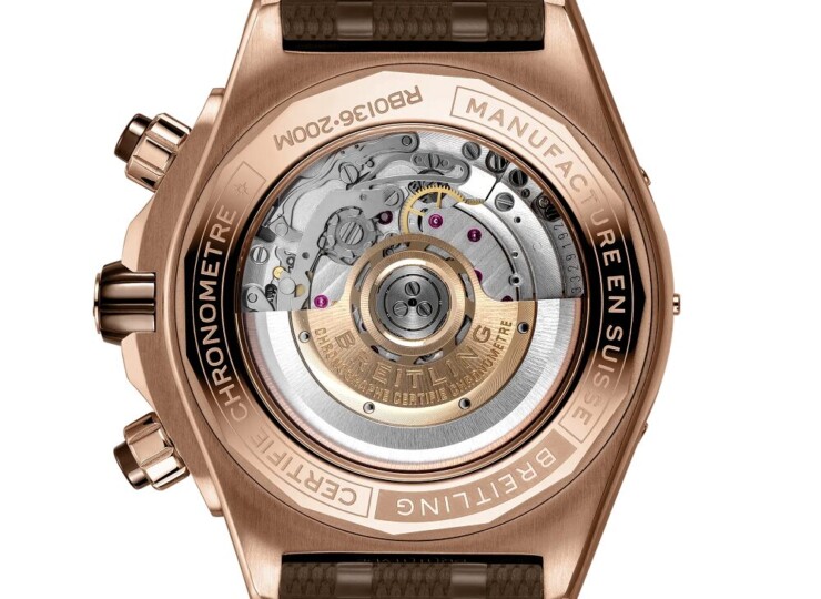 BREITLING スーパー クロノマット B01 44 ブラウン文字盤 RB0136E31Q1S1