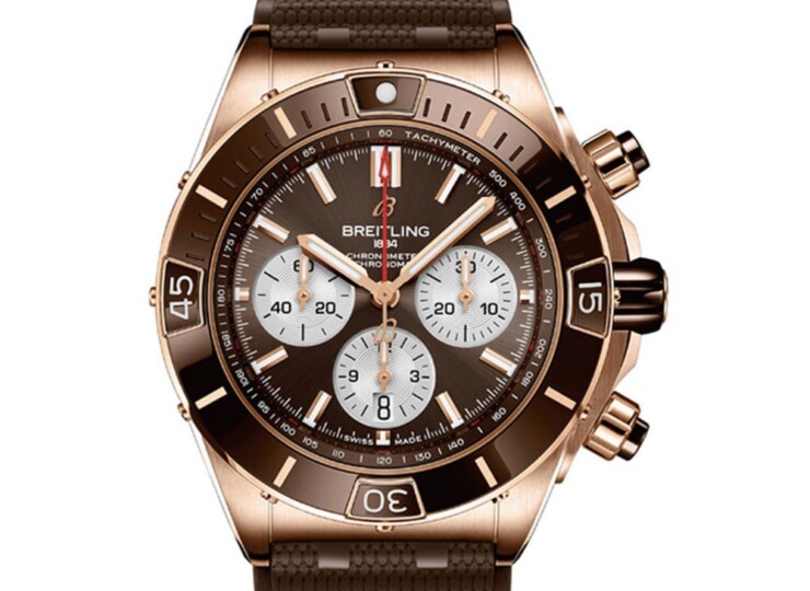 BREITLING スーパー クロノマット B01 44 ブラウン文字盤 RB0136E31Q1S1