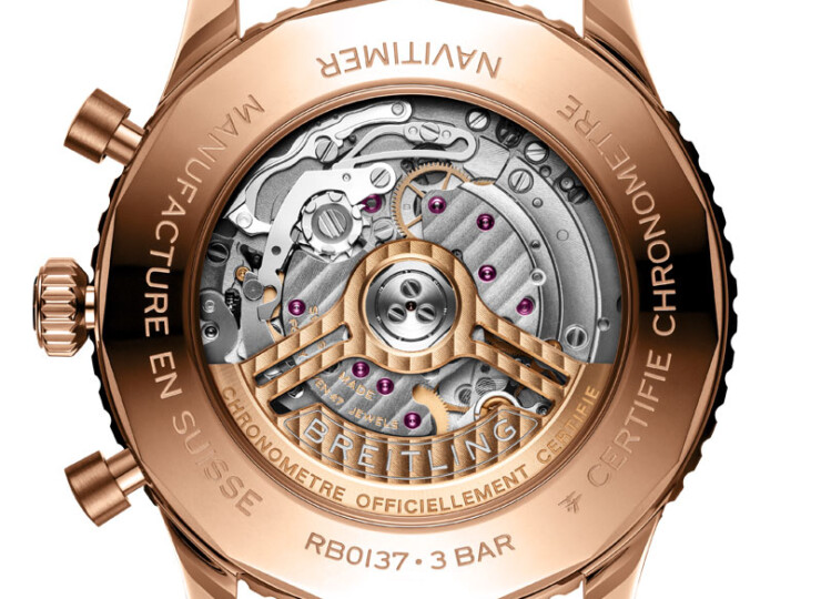 BREITLING ナビタイマー B01 クロノグラフ 46 クリーム文字盤 RB0137241G1P1