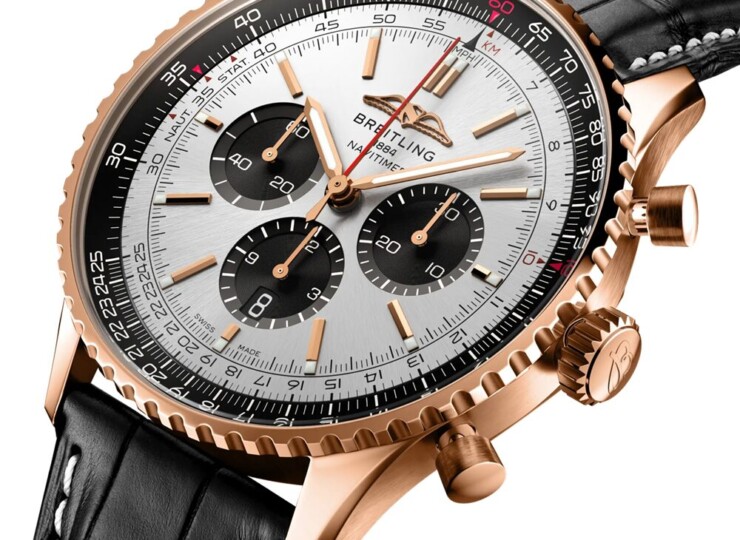BREITLING ナビタイマー B01 クロノグラフ 46 クリーム文字盤 RB0137241G1P1