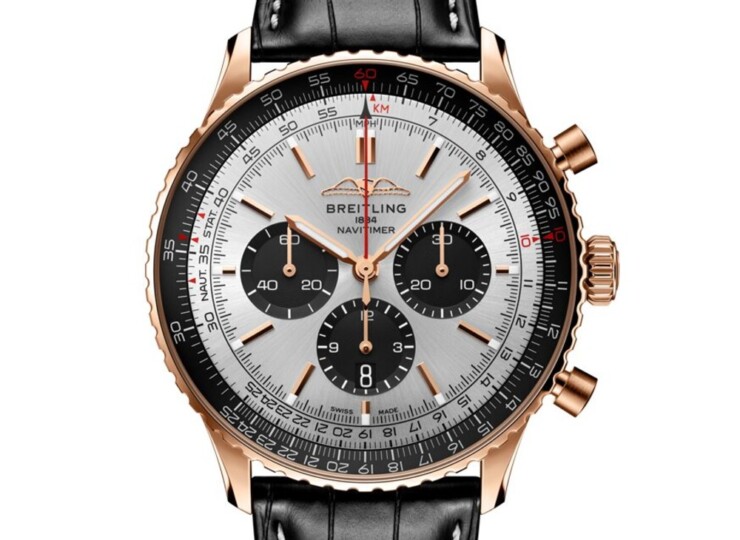 BREITLING ナビタイマー B01 クロノグラフ 46 クリーム文字盤 RB0137241G1P1