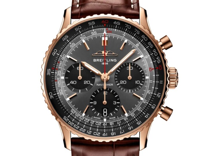 BREITLING ナビタイマー B01 クロノグラフ 41 イシダ リミテッド エディション アンスラサイト文字盤 RB01394A1B2P1