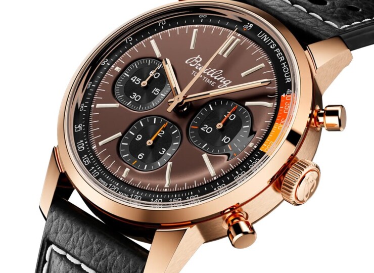 BREITLING トップタイム B01 ブロンズ文字盤 RB01761A1Q1X1