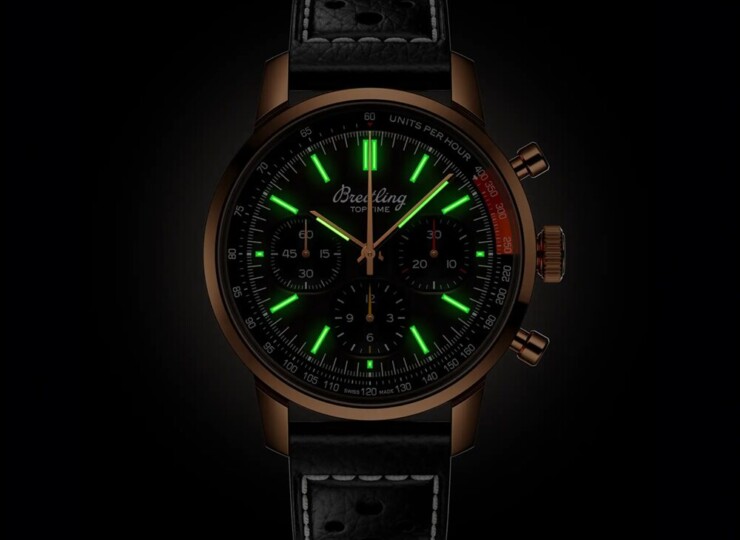 BREITLING トップタイム B01 ブロンズ文字盤 RB01761A1Q1X1