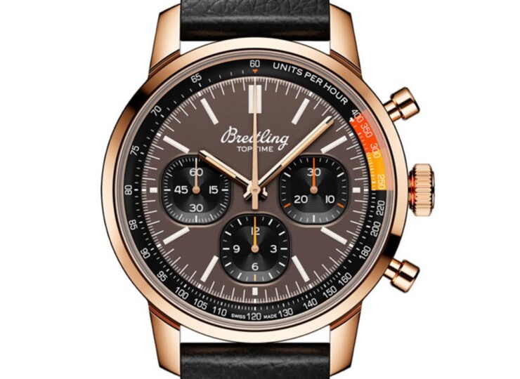 BREITLING トップタイム B01 ブロンズ文字盤 RB01761A1Q1X1