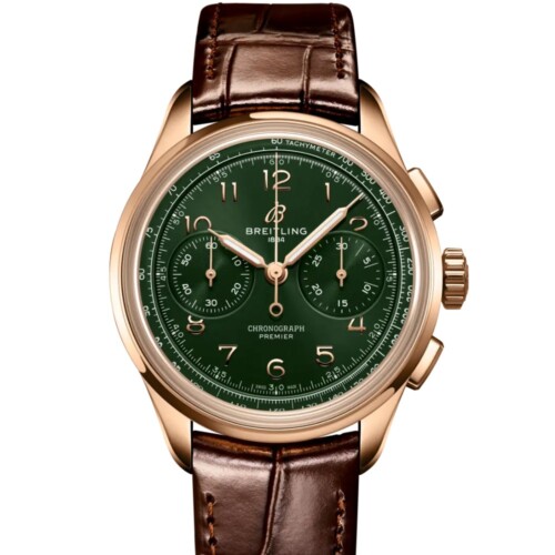 BREITLING プレミエ B09 クロノグラフ 40 グリーン文字盤 RB0930361L1P1