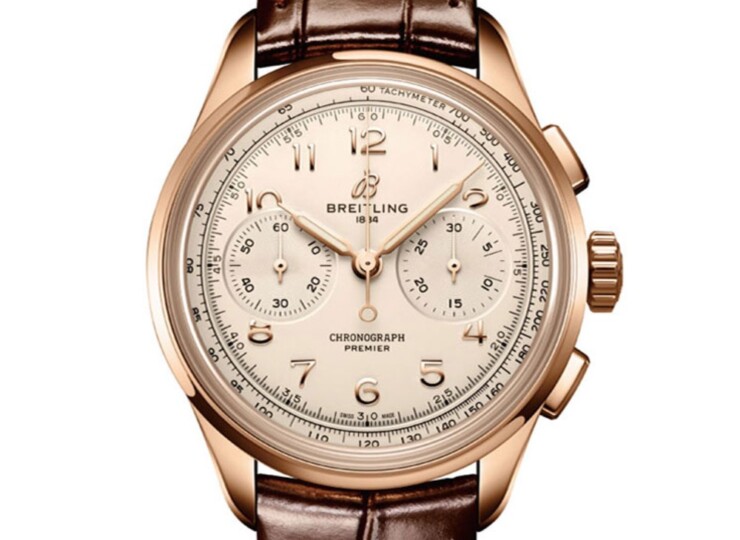 BREITLING プレミエ B09 クロノグラフ 40 クリーム文字盤 RB0930371G1P1