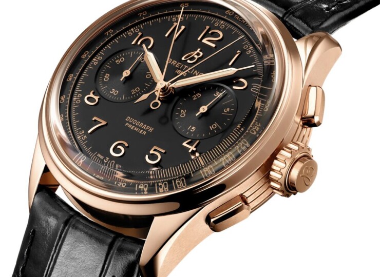 BREITLING プレミエ B15 デュオグラフ 42 ブラック文字盤 RB1510251B1P1