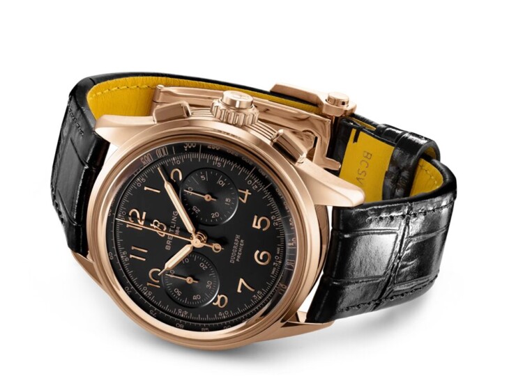 BREITLING プレミエ B15 デュオグラフ 42 ブラック文字盤 RB1510251B1P1