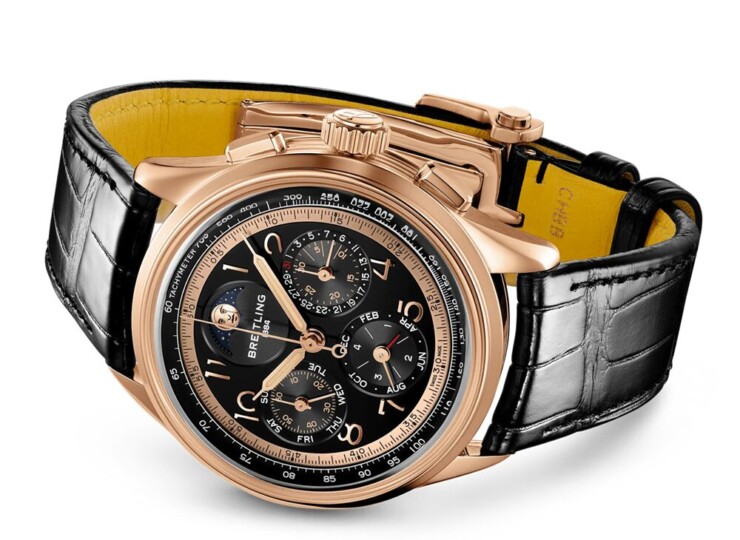 BREITLING プレミエ B19 ダトラ 42 140周年アニバーサリー ブラック文字盤 RB19401A1B1P1