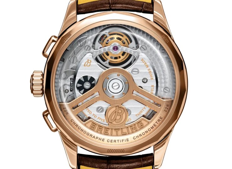 BREITLING プレミエ B21 クロノグラフ トゥールビヨン 42 レオン・ブライトリング クリーム文字盤 RB2120211G1P1