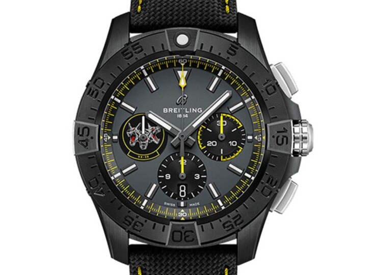 BREITLING アベンジャー B01 クロノグラフ 44 ナイト ミッション ブラッドハウンズ アンスラサイト文字盤 SB01472A1B1X1