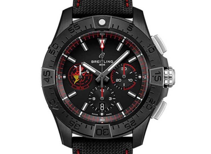BREITLING アベンジャー B01 クロノグラフ 44 ナイト ミッション ダスト デビルズ ブラック文字盤 SB01473A1B1X1
