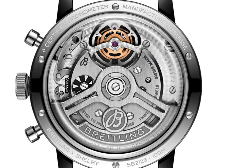 BREITLING トップタイム B21 シェルビー コブラ ブルー文字盤 SB21251A1C1X1