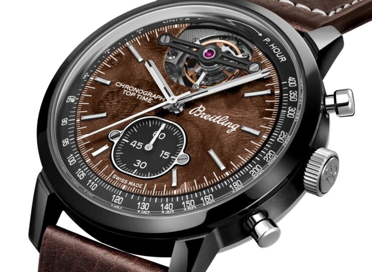 BREITLING トップタイム B21 シボレー コルベット クルミのバール文字盤 SB21252A1Q1X1