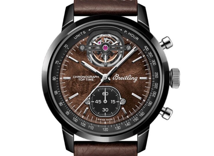 BREITLING トップタイム B21 シボレー コルベット クルミのバール文字盤 SB21252A1Q1X1