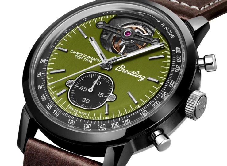 BREITLING トップタイム B21 ジャパン リミテッド グリーン文字盤 SB21253A1L1X1