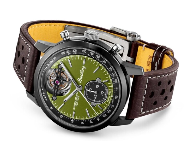 BREITLING トップタイム B21 ジャパン リミテッド グリーン文字盤 SB21253A1L1X1