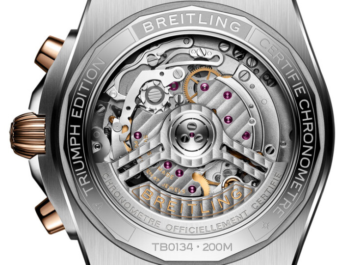 BREITLING クロノマット B01 42 トライアンフ アンスラサイト文字盤 TB0134101M1X1